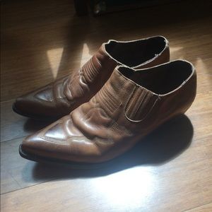 Vintage Guess by Marciano Western Ankle Boot Sz 11